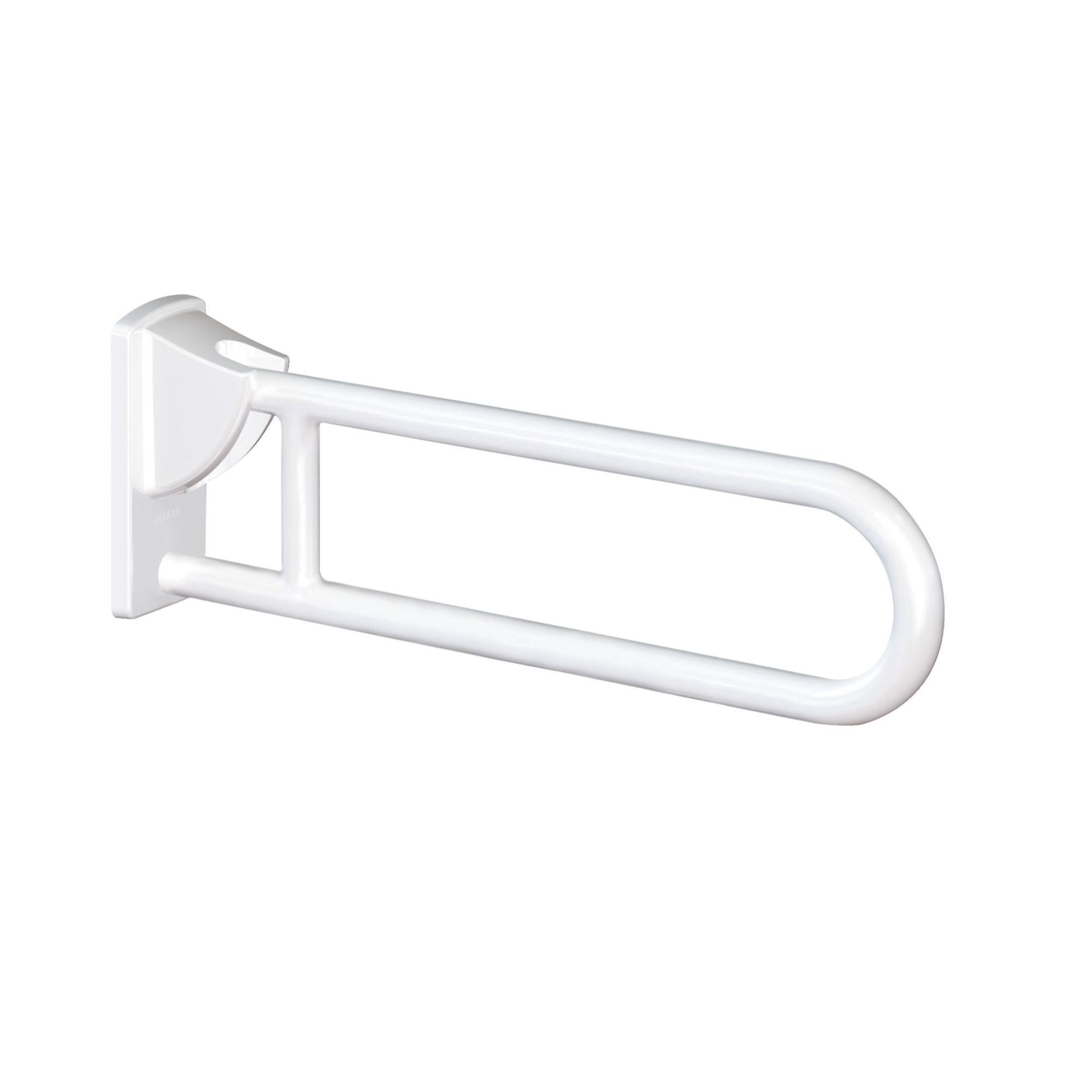 Barre relevable PMR D32 L650 nylon blanc - DELABIE - 5160N