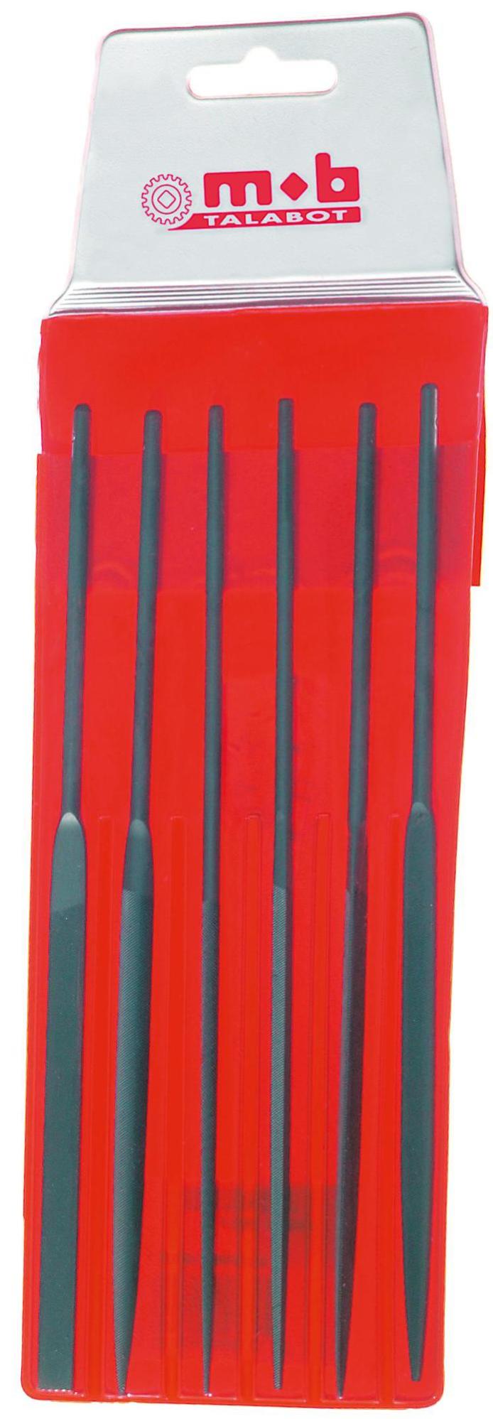 Jeu de 6 limes aiguilles 160 mm - MOB OUTILLAGE - 0983162001