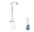 Colonne douche Grohe Euphoria SmartControl 260 Mono 3 jets + Nettoyant robinetterie Grohe GroheClean