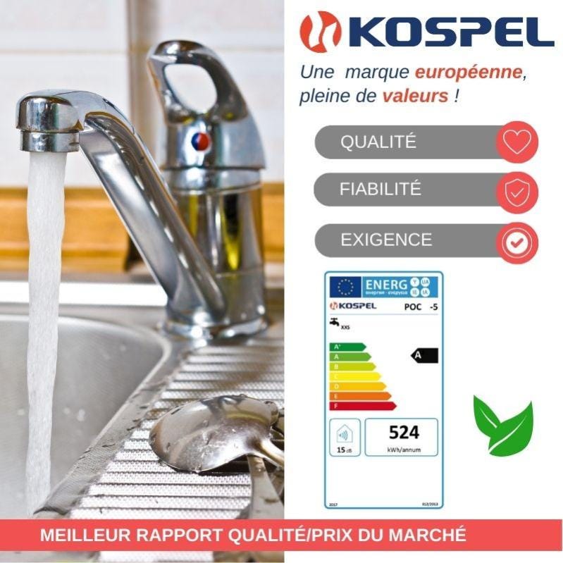 Chauffe-eau Instantané Électronique, Puissance Réglable De 5,5 A 9 Kw)<br> 4