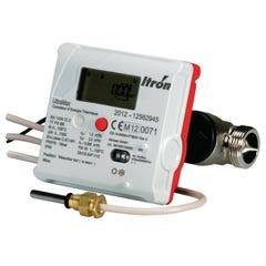 Compteur énergie thermique ultrason Ultramax - Calibre 15 - 20 x 27 - Débit 3 m³/h