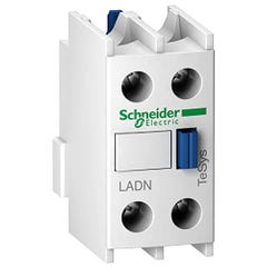 bloc contacts auxiliaires - pour tesys d et f - 2o - a vis - schneider electric ladn02 1