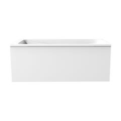 JACOB DELAFON Tablier frontal blanc mat pour baignoire rectangulaire 180 x 60 cm installation niche