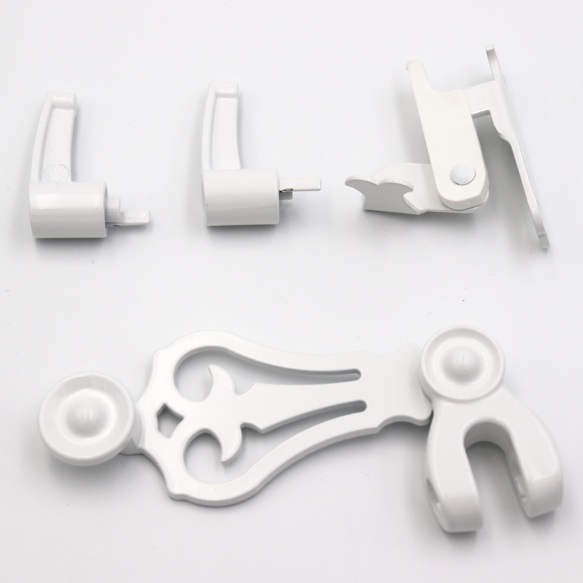 Accessoires pour espagnolette ALLIANCE de volets battants Système de fermeture Blanc mat polyamide