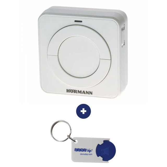 Bouton poussoir HÖRMANN FIT 2-1 BS + 1 porte-clés Domobip