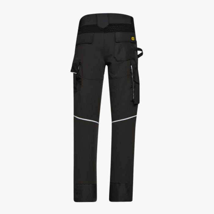 Pantalon de travail Stretch carbon performance DIADORA Noir L 2