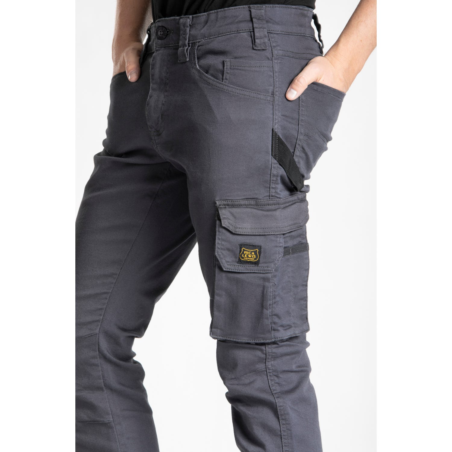Jeans de travail multi poches stretch JOBC 'Rica Lewis' 1