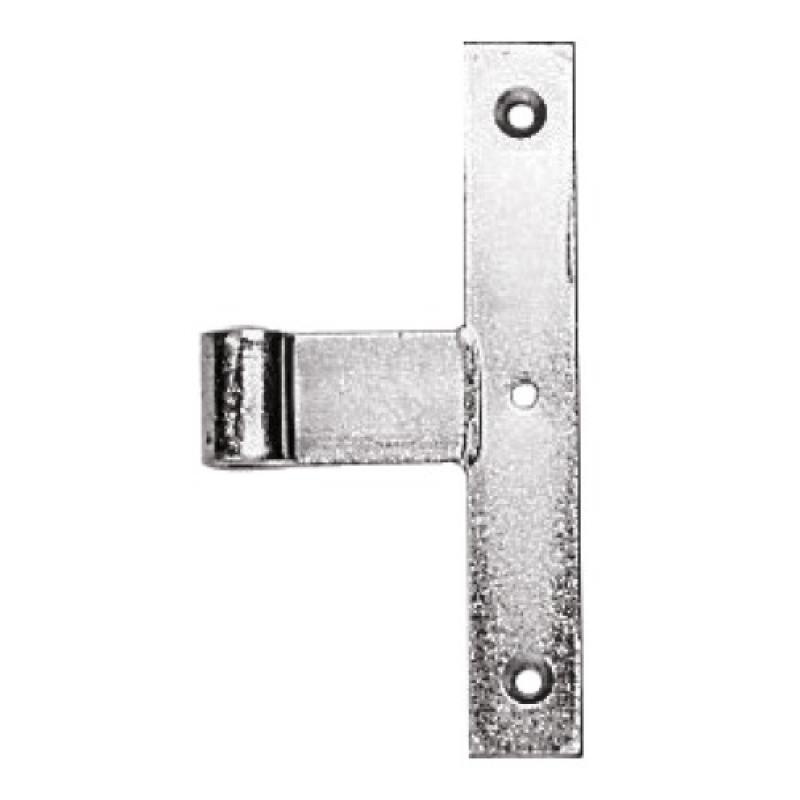 Paumelle de milieu à grand écartement acier zingué hauteur 220 mm