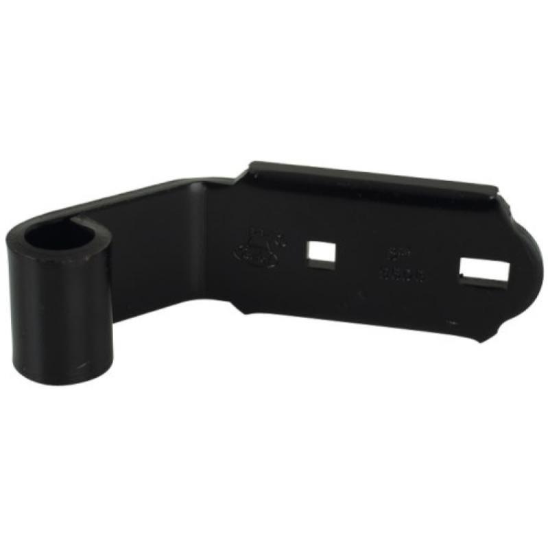 Col de penture 35 mm en acier finition noir pour volet double