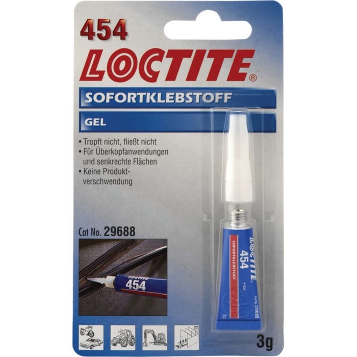 Glue liquide LOCTITE 454 3g TB (Par 12) 0
