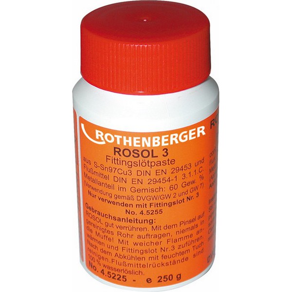 Pâte pour raccords, Modèle : Bouteille de 250 ml