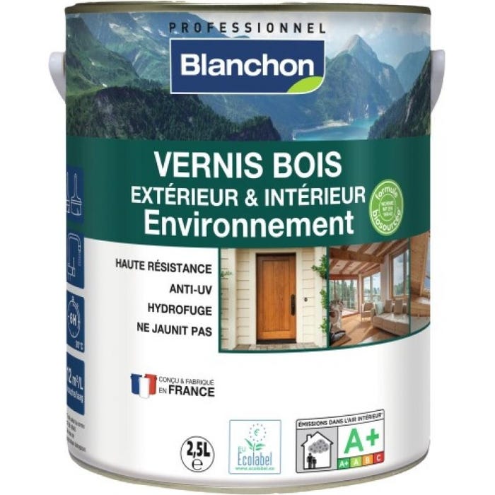 Vernis bois Intérieur/Extérieur environnement Biosourcé 1