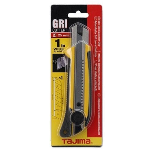 Cutter GRI vis de fixation lame cassable Tajima 25 mm Repamine 3