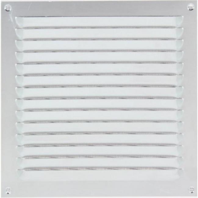 Grille à persienne 436 150 x 150 mm anodisé argent - RENSON - 41501501