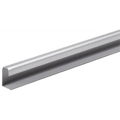 Poignée profil aluminium argenté longueur 2500 mm pour épaisseur de porte 18 19 mm TopLine M 1