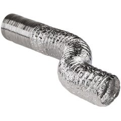 Gaine souple nu aluminium - Ø 100 mm - Couronne de 10 m - Vortice