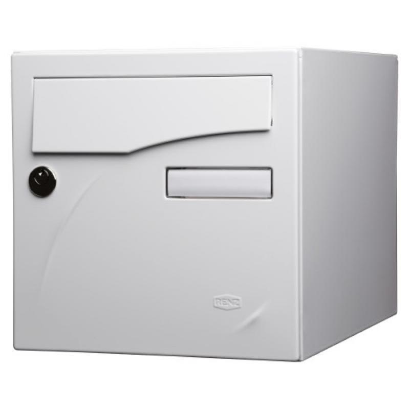 Boîte aux lettres type Préface New antivandalisme simple face ivoire RAL 1015