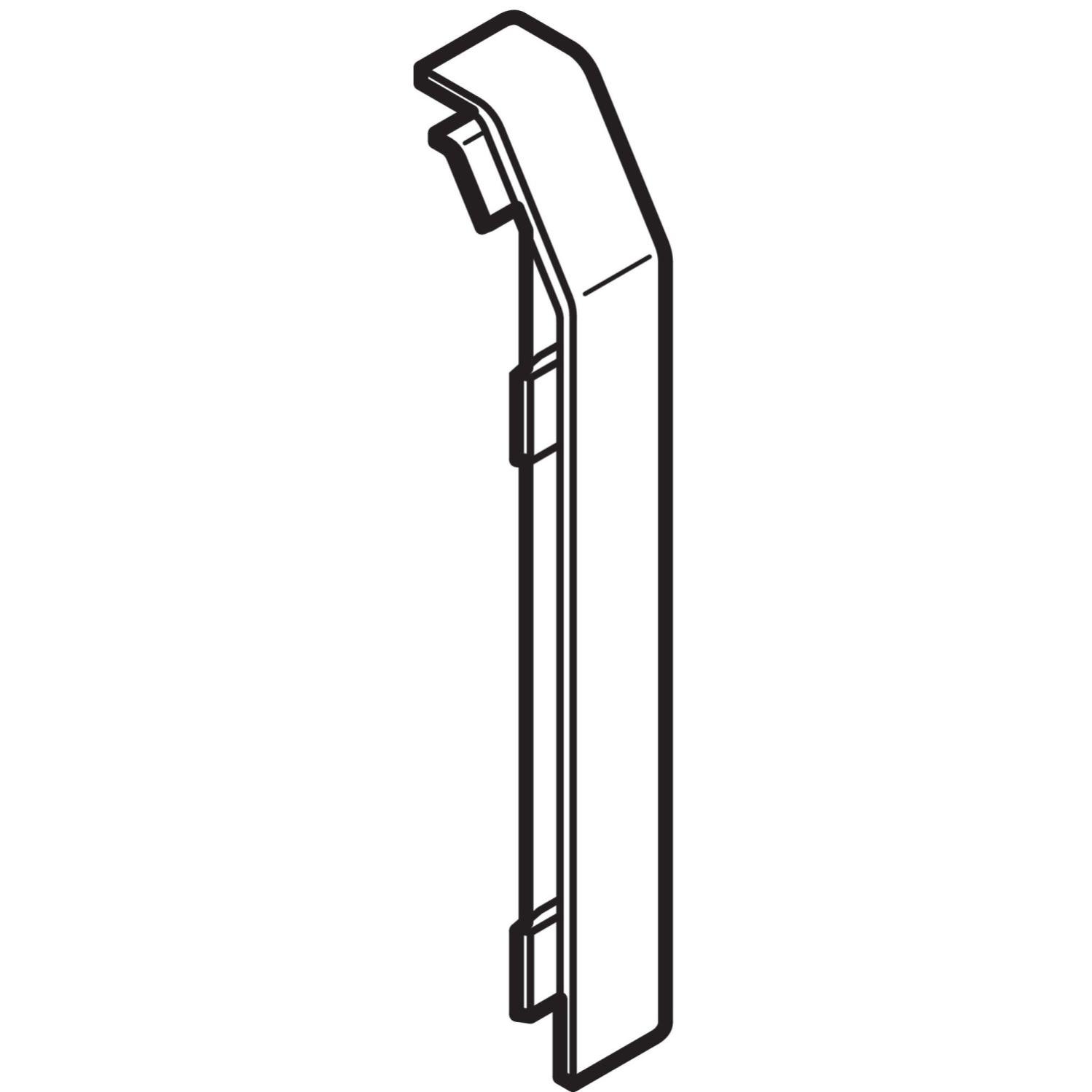 Embout droit SL 70X20mm - REHAU - 6132281