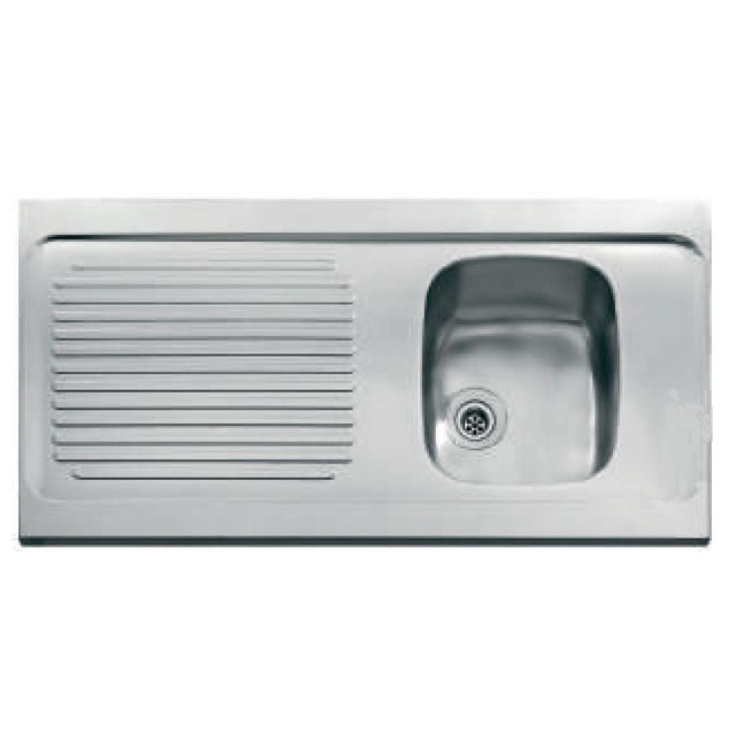 Evier monocuve inox SPX avec égouttoir 1200x600 à poser - FRANKE - 082522