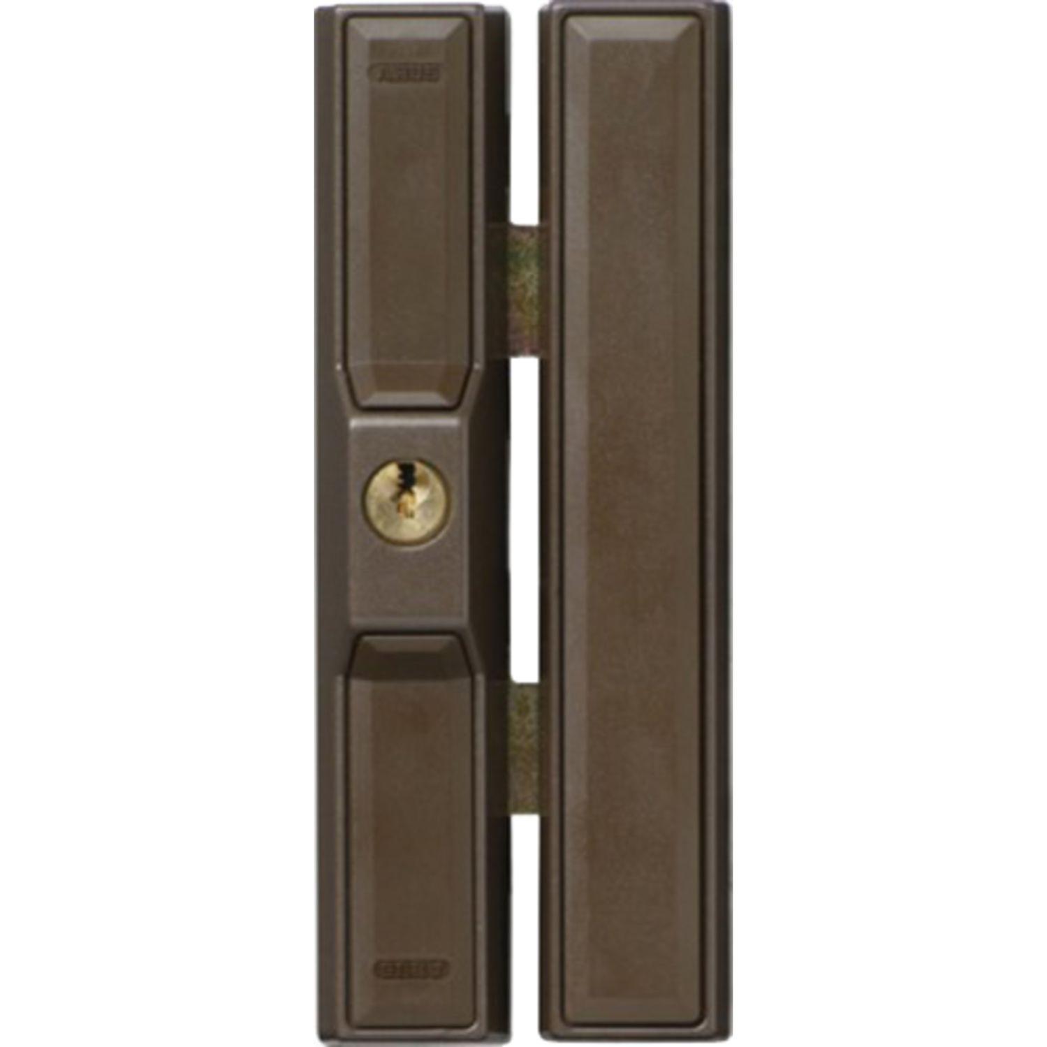 Verrouillage à cylindre pour baie coulissante FTS 88 marron - ABUS - FTS88 B KD EK