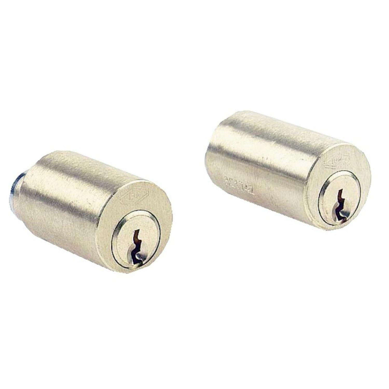 Jeu de cylindre longueur de 60 laiton poli pour serrure VEGA fourni avec 3 clés - JPM - 833760-01-0A