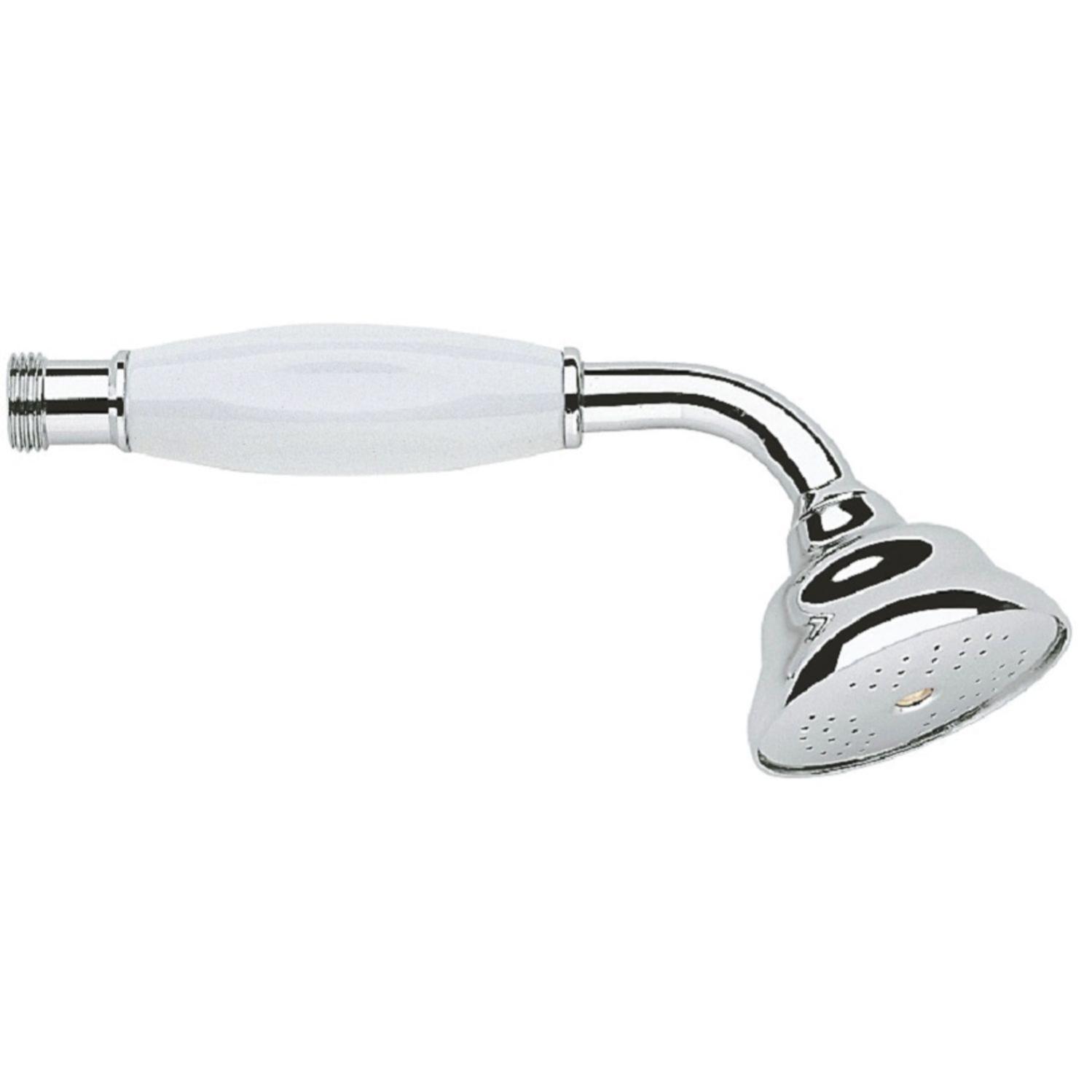 Douchette à main 1 jet RELEXA RUSTIC 70 blanc chromée - GROHE - 28037-000