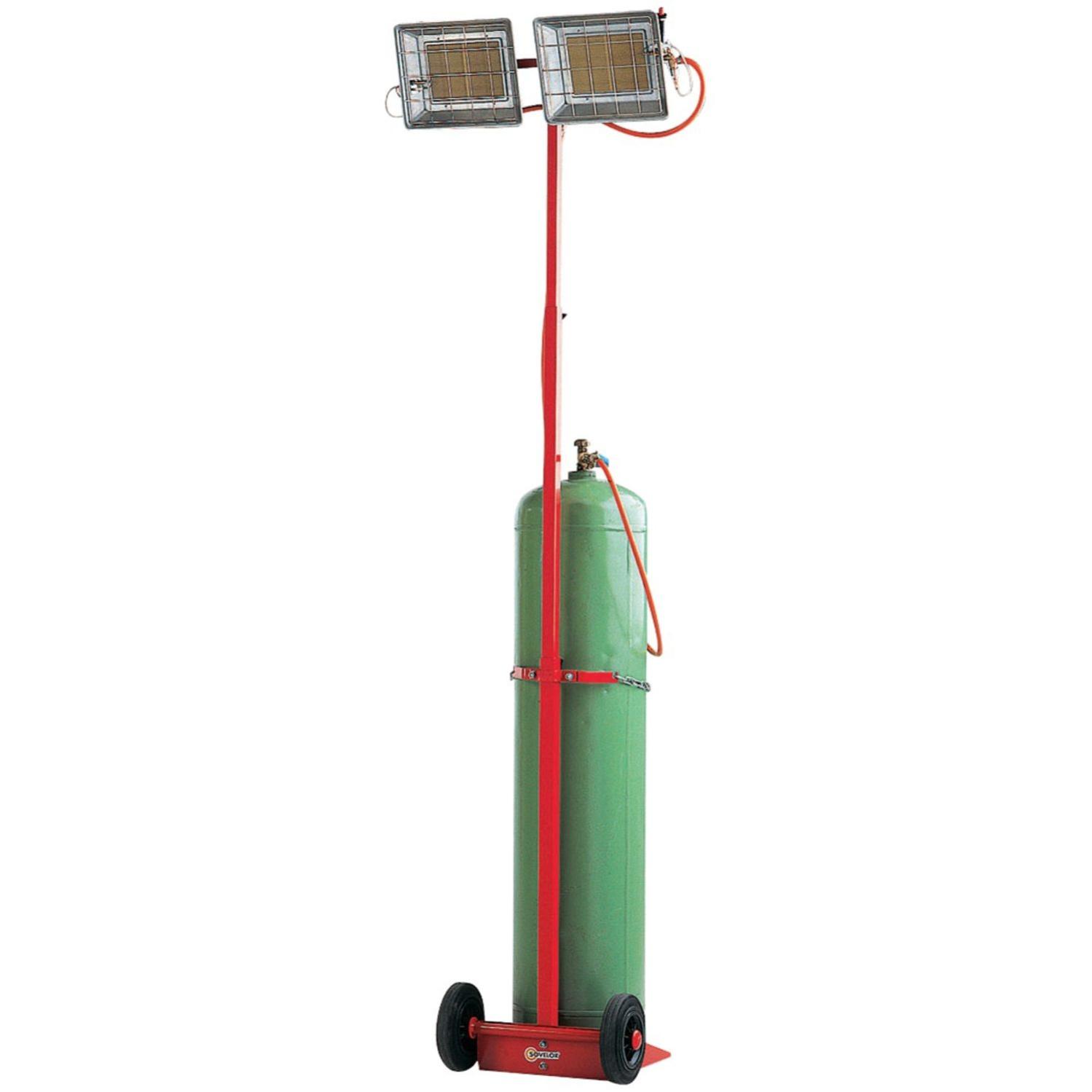 Radiant gaz mobile SOLOR - SOVELOR - 8500MCA