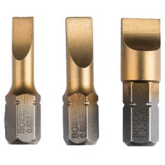Pack de 3 embouts MAXIGRIP 0,6X4,5mm - BOSCH - 2607001490 1