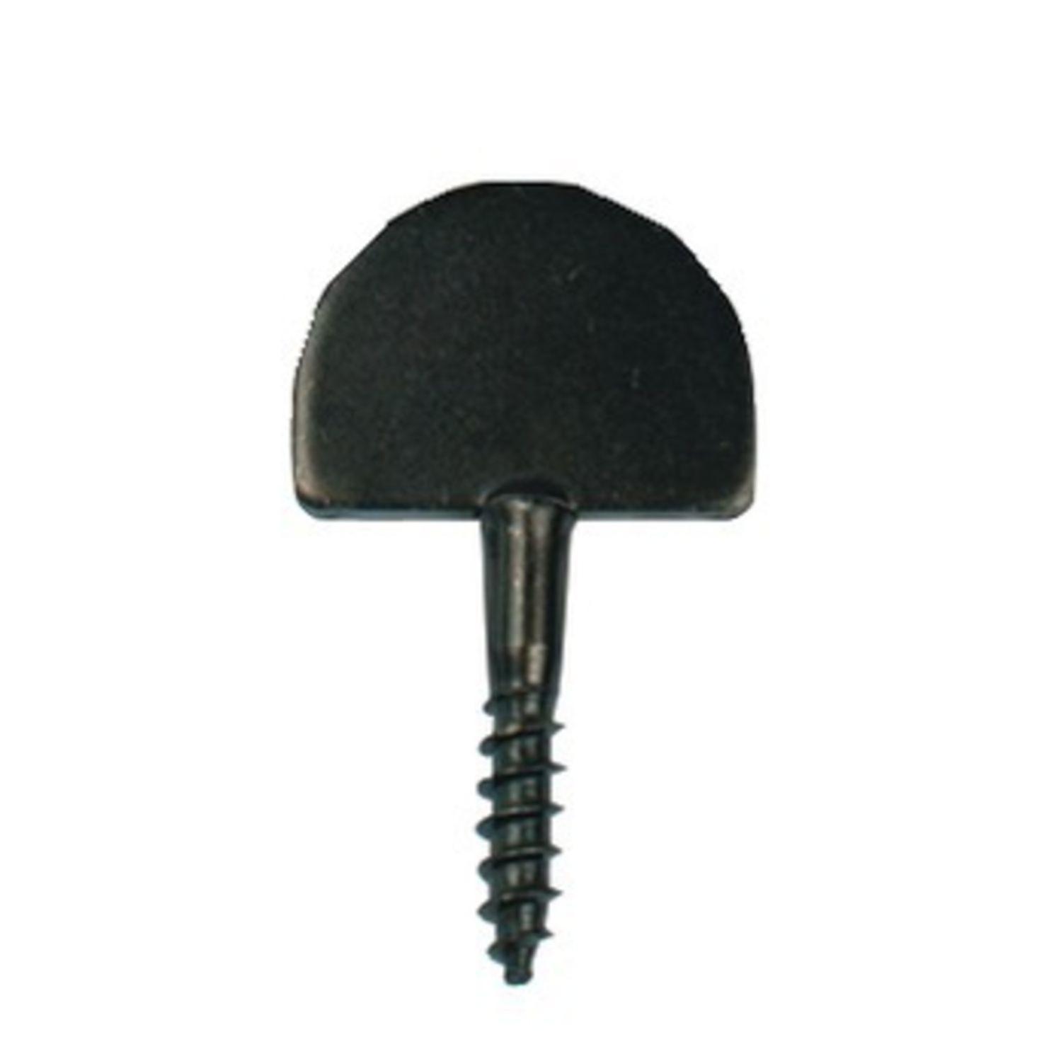 Dardenne droite à visser diamètre 7mm finition noir - TORBEL - 710566