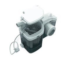 Broyeur adaptable W12PRO WC + lavabo et douche - WATERMATIC - FRW12PRA6319 1