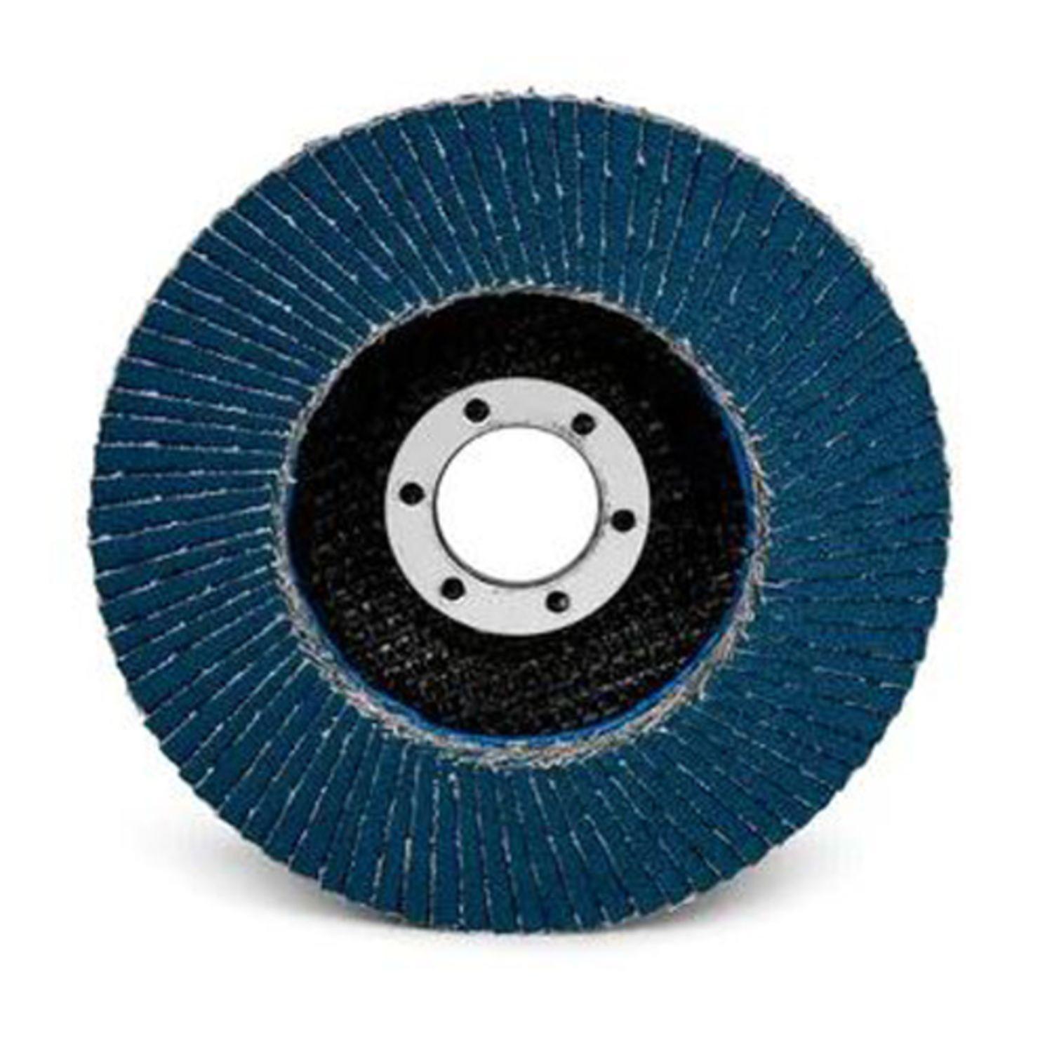 Disque diamètre 125 mm à lamelles plat 566A G120 - 3M ABRASIFS - 65040