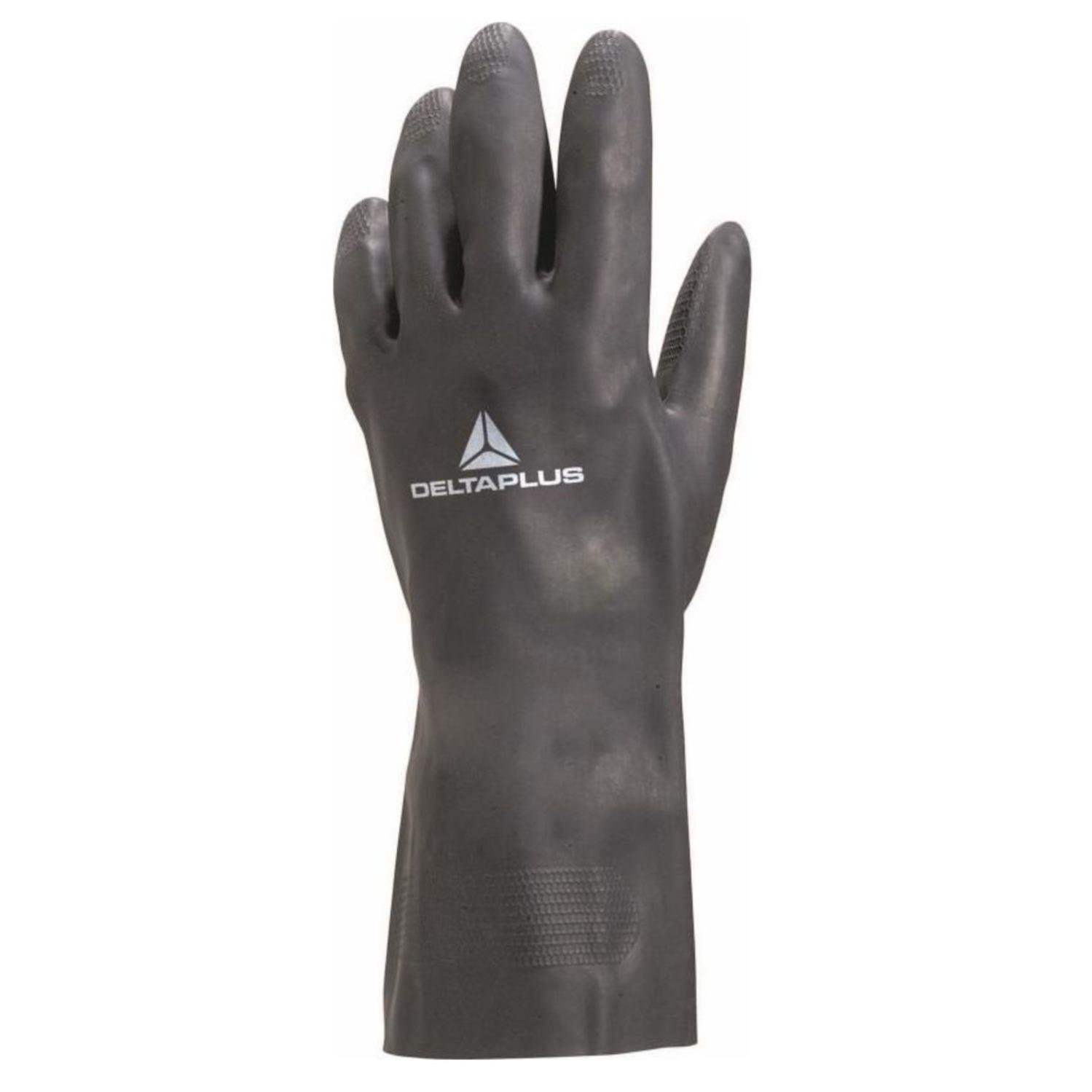 Gants de travail néoprène noir 30cm taille 8/9 - DELTAPLUS - VE509NO08