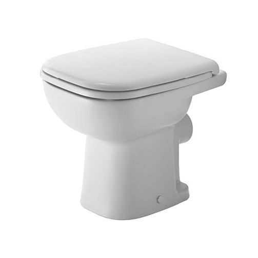 Cuvette WC sur pied sortie horizontale D-CODE 48cm - DURAVIT - 2108090000