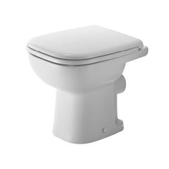 Cuvette WC sur pied sortie horizontale D-CODE 48cm - DURAVIT - 2108090000