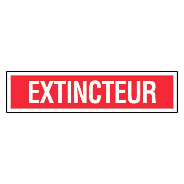 Panneau ''Extincteur'' 330x75mm - NOVAP - 4120393 0
