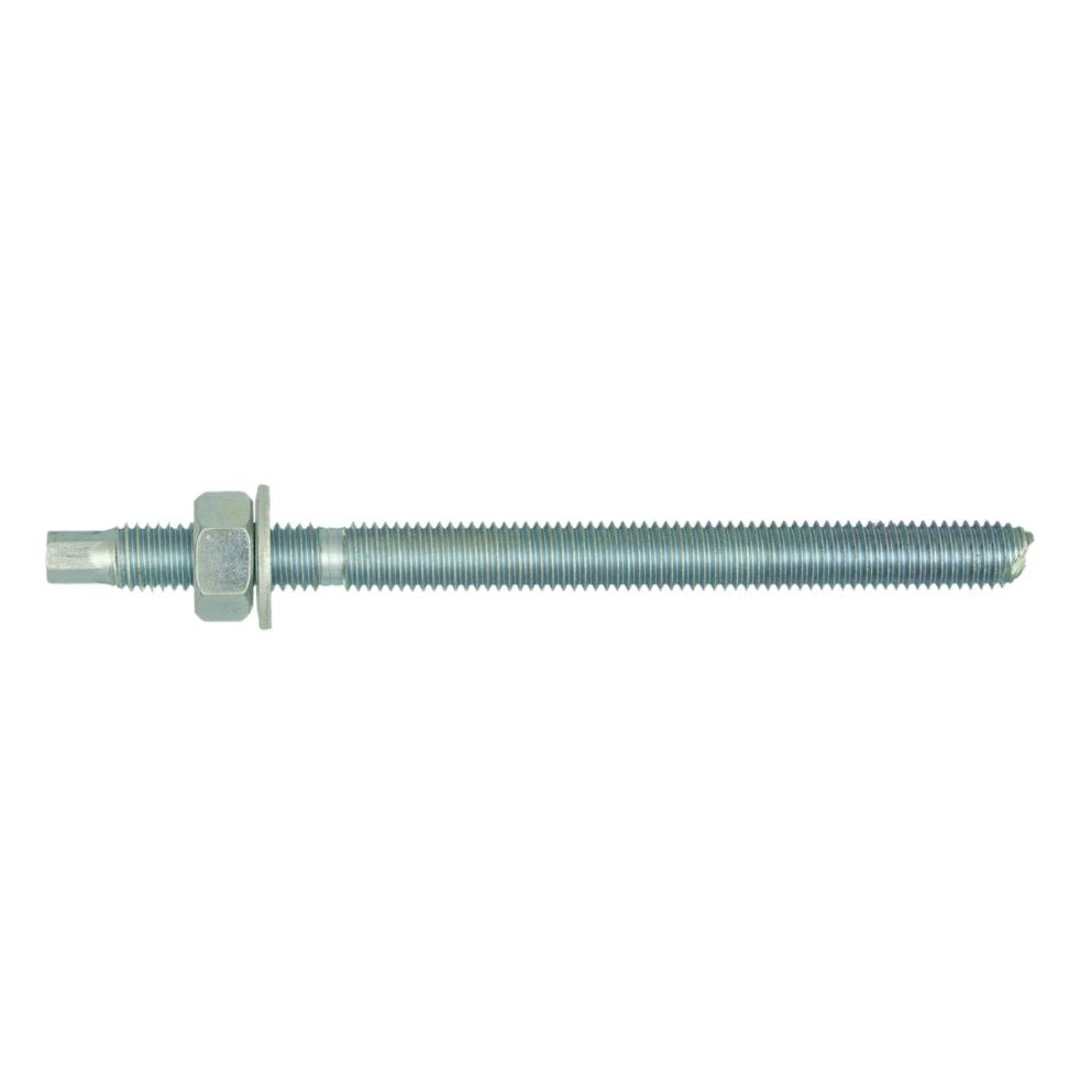 Tiges filetés métriques acier zingué classe 5.8 avec empreintes 6 pans M10X130 boîte de 10 - RAWL - R-STUDS-10130