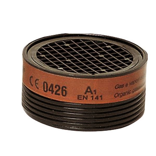 Boîte de 8 filtres A1 vapeur organique et sovant - COVERGUARD - 22160 0