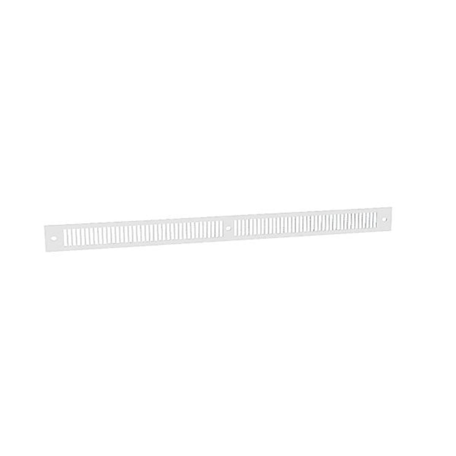 Grille alu. prélaqué blanc GAE2A blanc - ANJOS - 0163