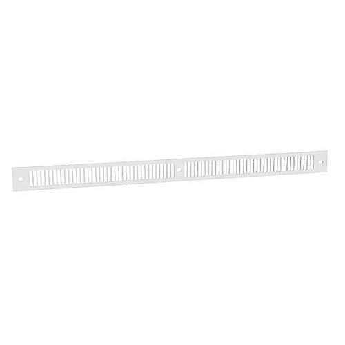 Grille aluminium prélaqué blanc GAE2A blanc - ANJOS - 0163