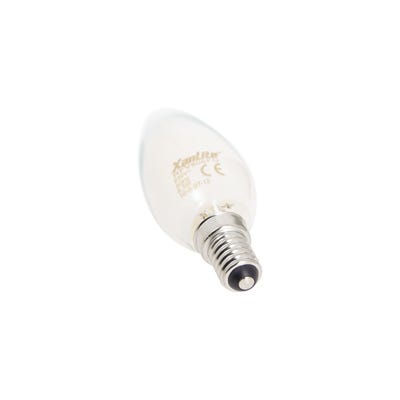 Ampoule LED filament flamme culot E14 806lm blanc chaud 3