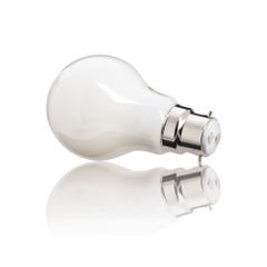Lot de 2 ampoules Filament LED A60 Opaque, culot B22, 806 Lumens, équivalence 60 W, 2700 Kelvins, Blanc Chaud 3