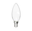 Ampoule Filament LED Flamme Opaque, culot E14,470 Lumens, conso. 4W (eq. 40W), 2700K, Blanc chaud