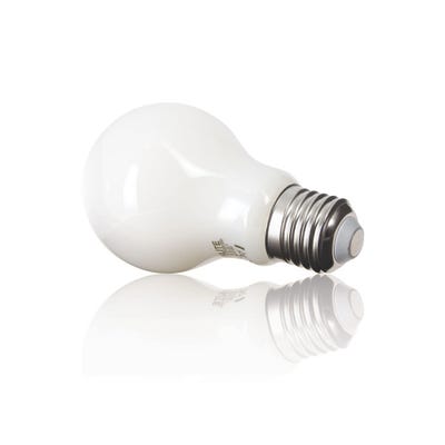 Lot de 3 Ampoules Filament LED A60 Opaque, culot E27, 806 Lumens, équivalence 60W, 2700 Kelvins, Blanc chaud 4