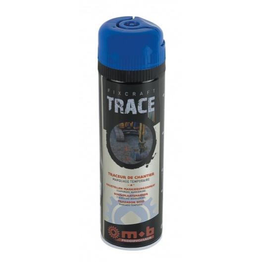 MOB - Traceur de chantier trace bleu 500ml bleu