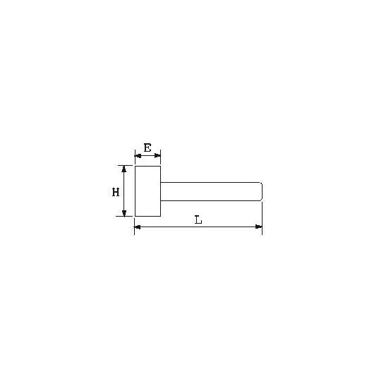 SAM OUTILLAGE - Massettes carrées à tête forgée - Manche frêne conique - 44 mm 1