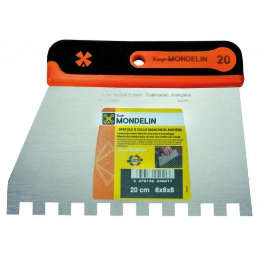 MONDELIN - Spatule à colle manche bi-matière 20 cm