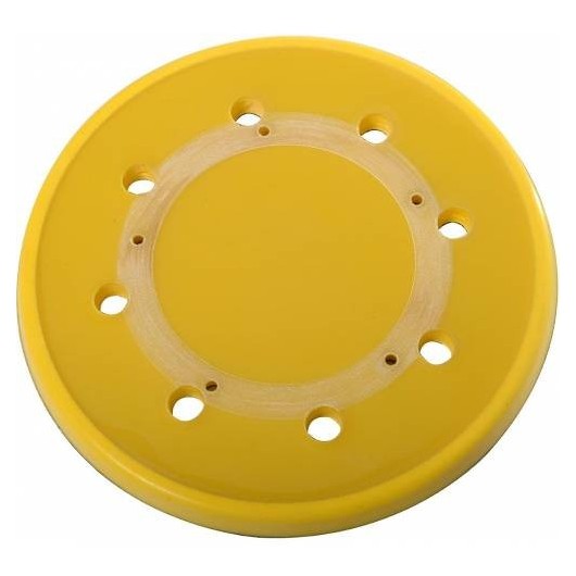 SAM OUTILLAGE - Plateau D.200 Auto-Agrippant Perfore 8 Trous