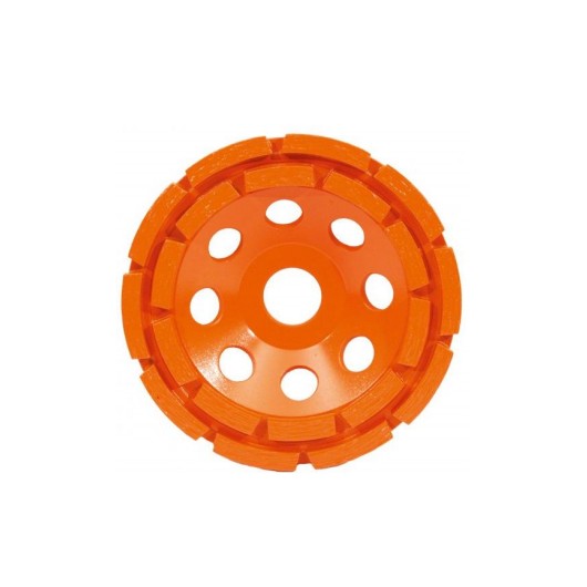 GÖLZ - Plateaux de ponçage diamant DS42 - coupe à sec pour meulage et ponçage du béton et pierre - ø 180 mm / alésage 22.23 mm