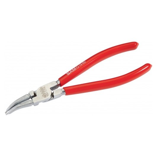 SAM OUTILLAGE - Pinces pour circlips intérieur à becs coudés 45° chromées mates