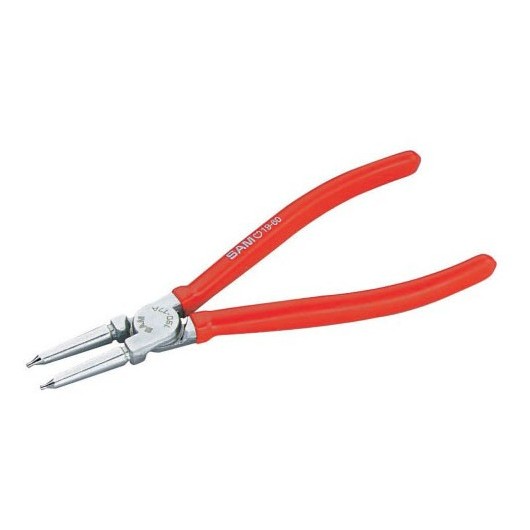 SAM OUTILLAGE - Pinces circlips intérieur à becs droits chromées mates